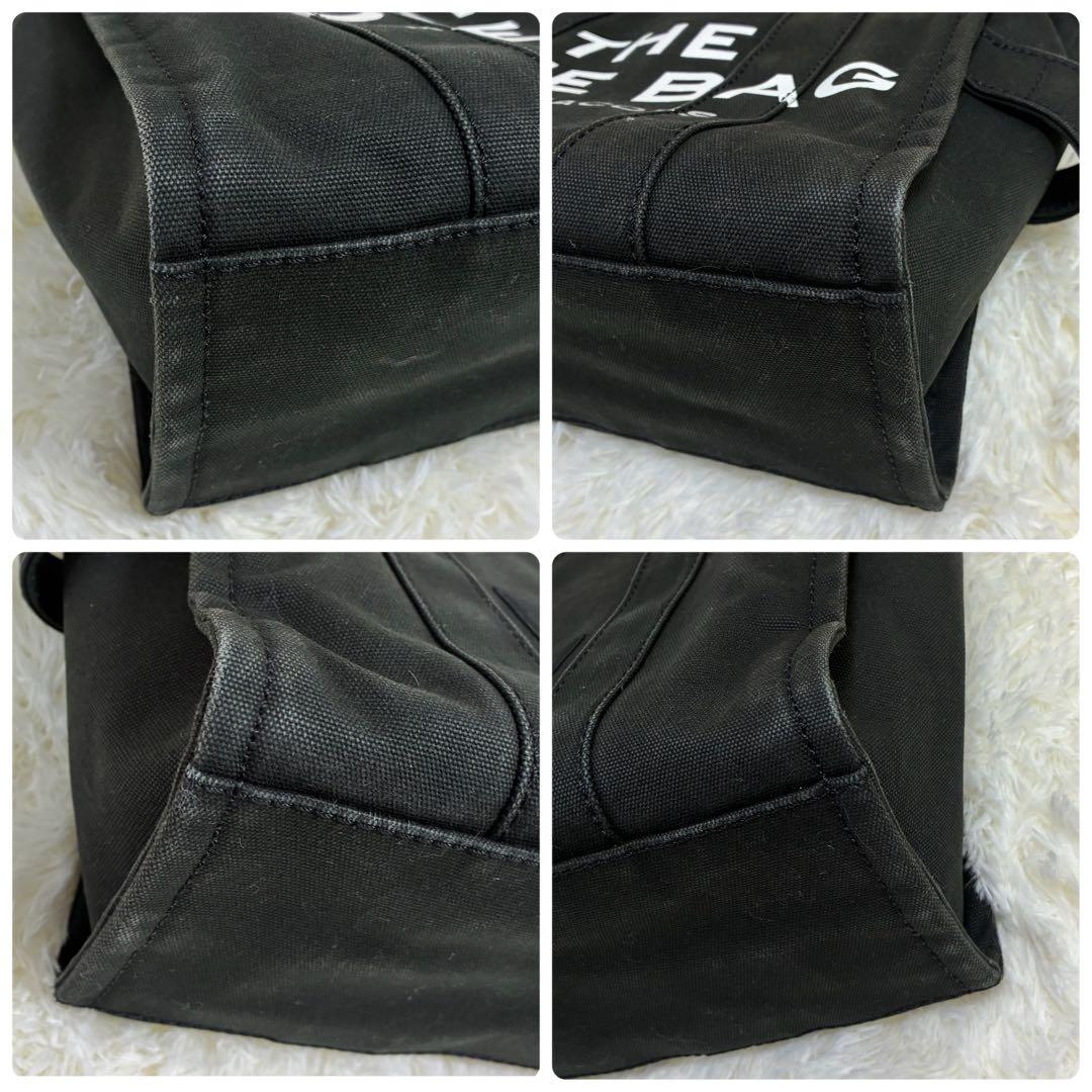 マークジェイコブス　ザ トートバッグ 2way A4可ブラック キャンバス