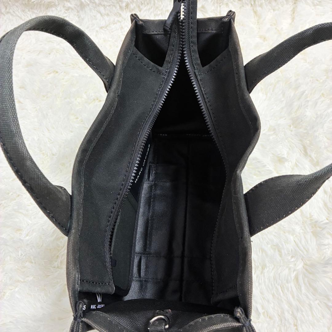 マークジェイコブス　ザ トートバッグ 2way A4可ブラック キャンバス