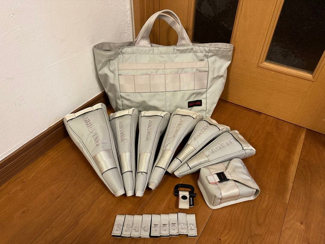 値下！ブリーフィング カートバッグ プロシリーズ＋ヘッドカバー6個＋距離計ケース