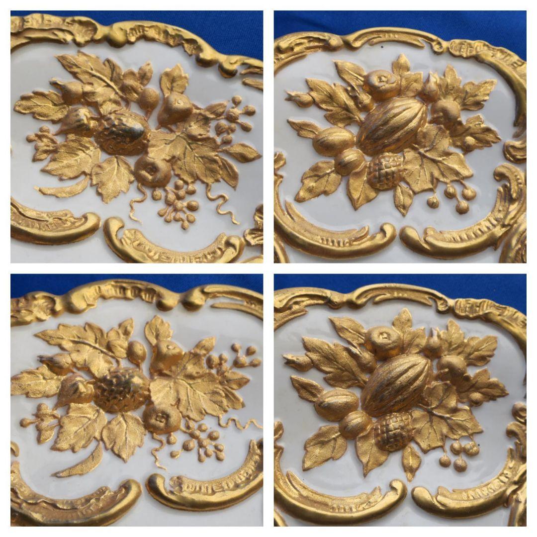 【お値下げ】華麗な輝きを放つマイセンのゴールドプレート（21cm）