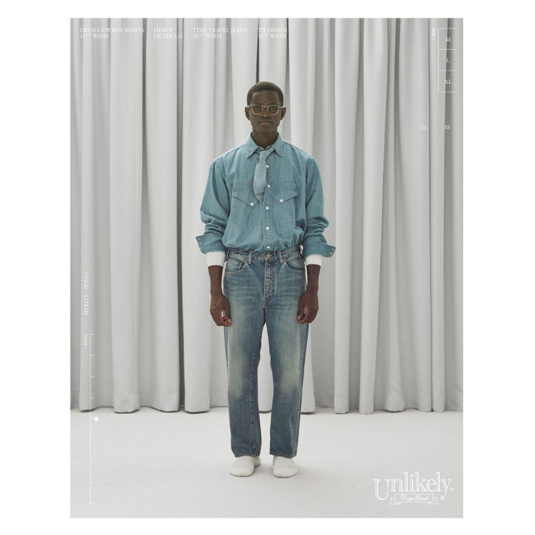 トップス Unlikely Dress Cowboy Shirts 1977 Wash L