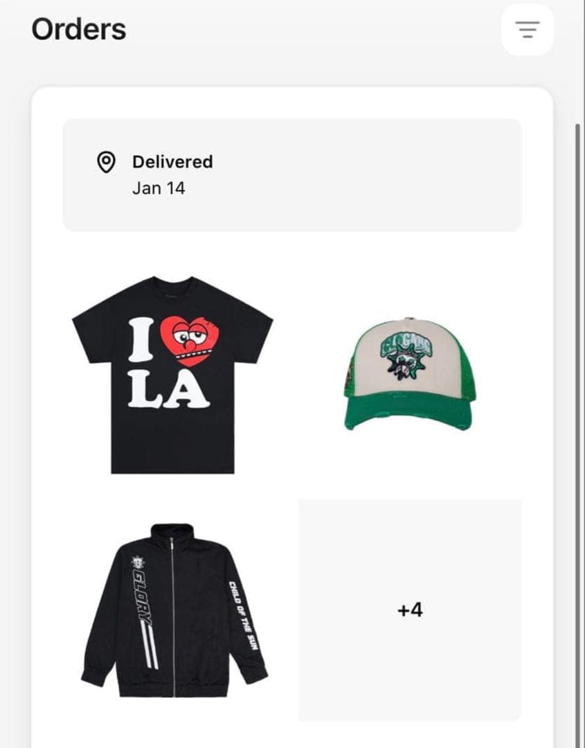 Glo gang tシャツ 正規品