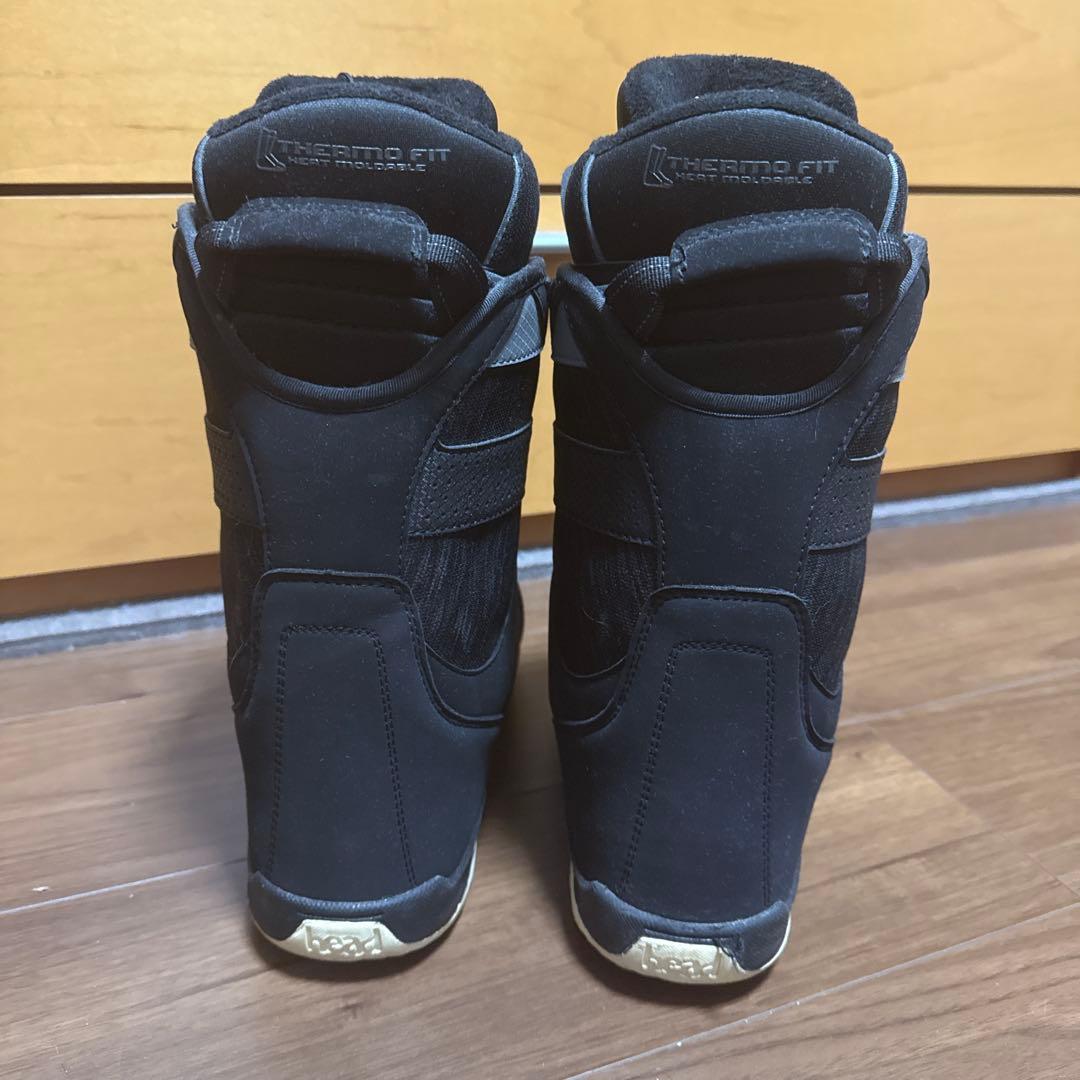 HEADスノーボードブーツブラック STRIKE BOA 27cm