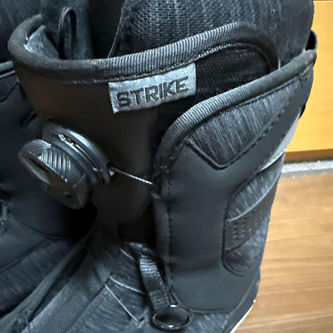 HEADスノーボードブーツブラック STRIKE BOA 27cm