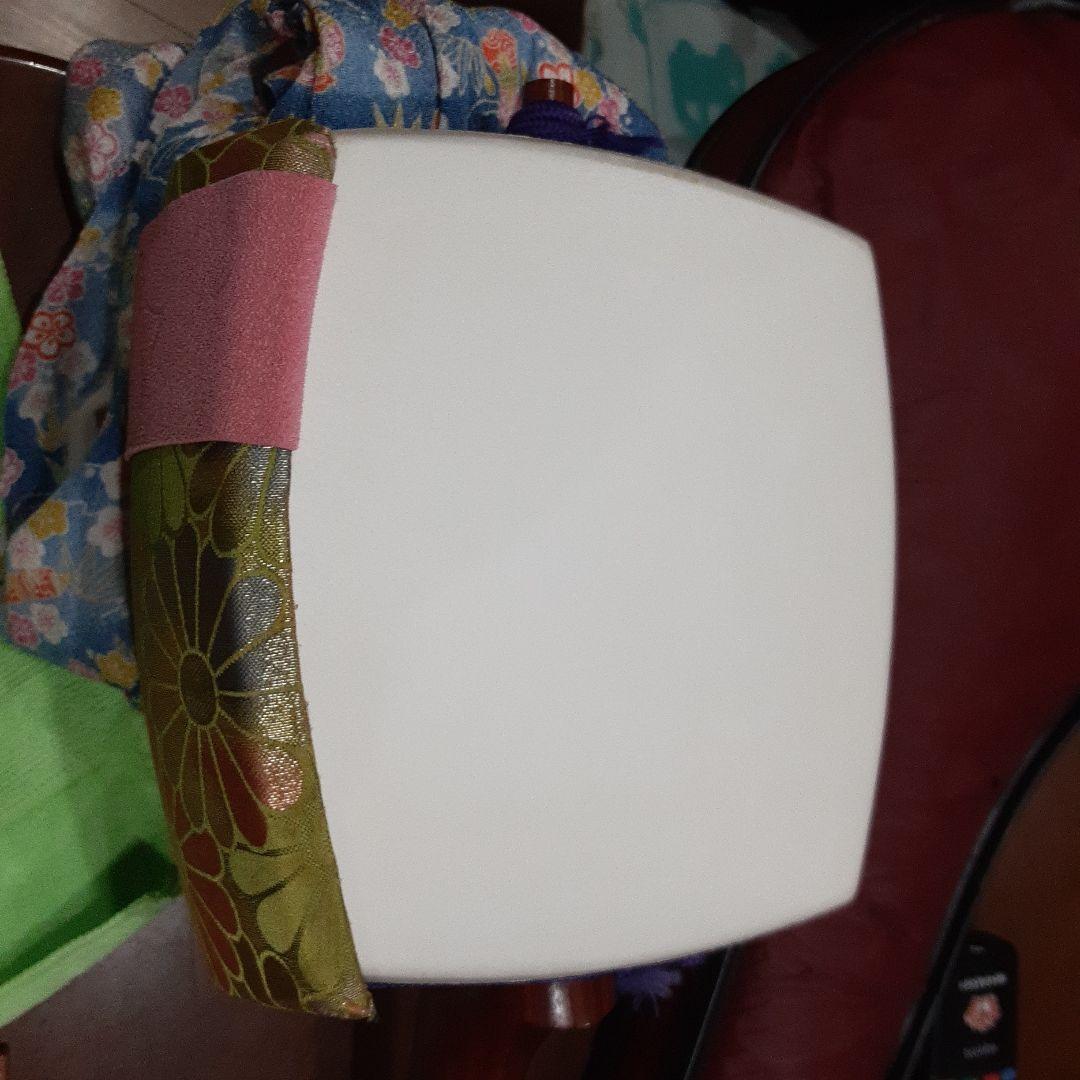 三味線 細棹 花梨 丸打胴 保存ケース付き 全長約95cm 伝統楽器 弦楽器