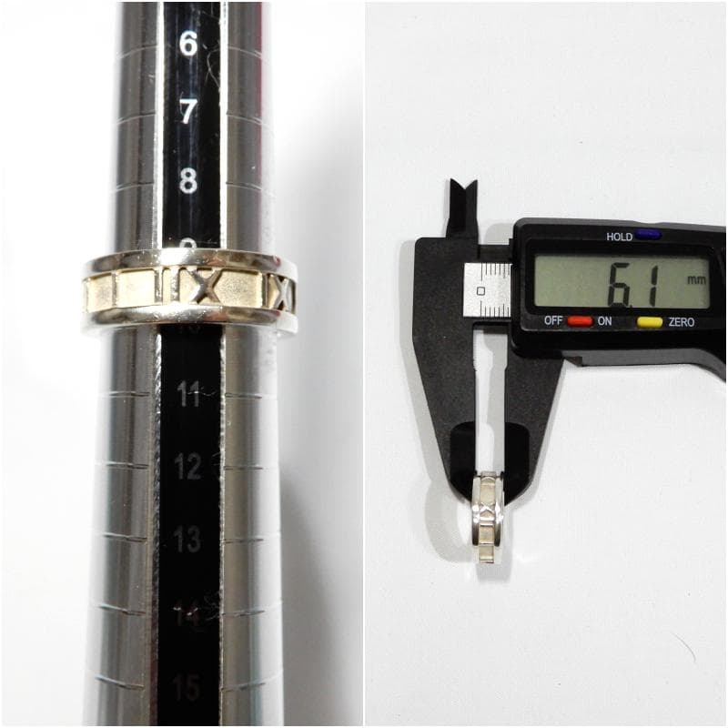 TIFFANY＆Co. ティファニー リング　アトラス　9.5号　A05