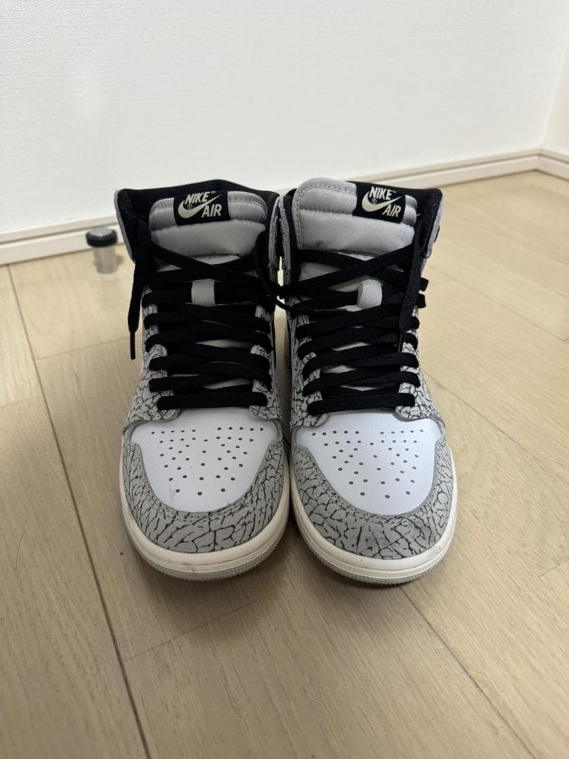 ナイキ ジョーダン1 high og White Cement 27cm