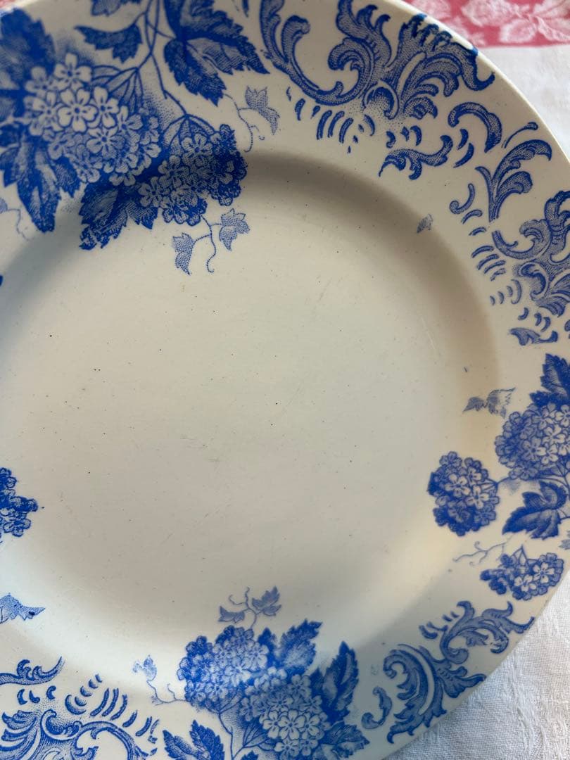 美品　サンタマン　ブールドネージュ　コンポティエ　紫陽花　フランスアンティーク