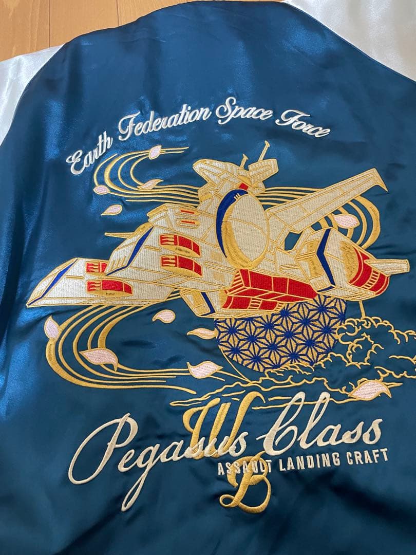 STRICT-G『機動戦士ガンダム』スカジャン ホワイトベースモデル