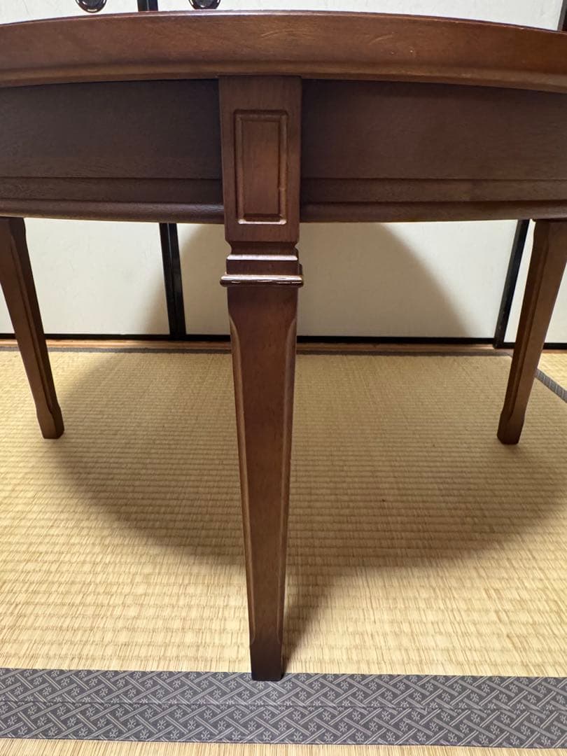 マルニ木工 ラウンドテーブル 地中海 丸テーブル センターテーブル テーブル 台