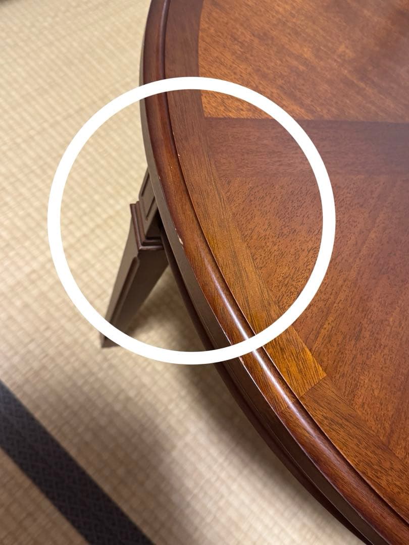 マルニ木工 ラウンドテーブル 地中海 丸テーブル センターテーブル テーブル 台