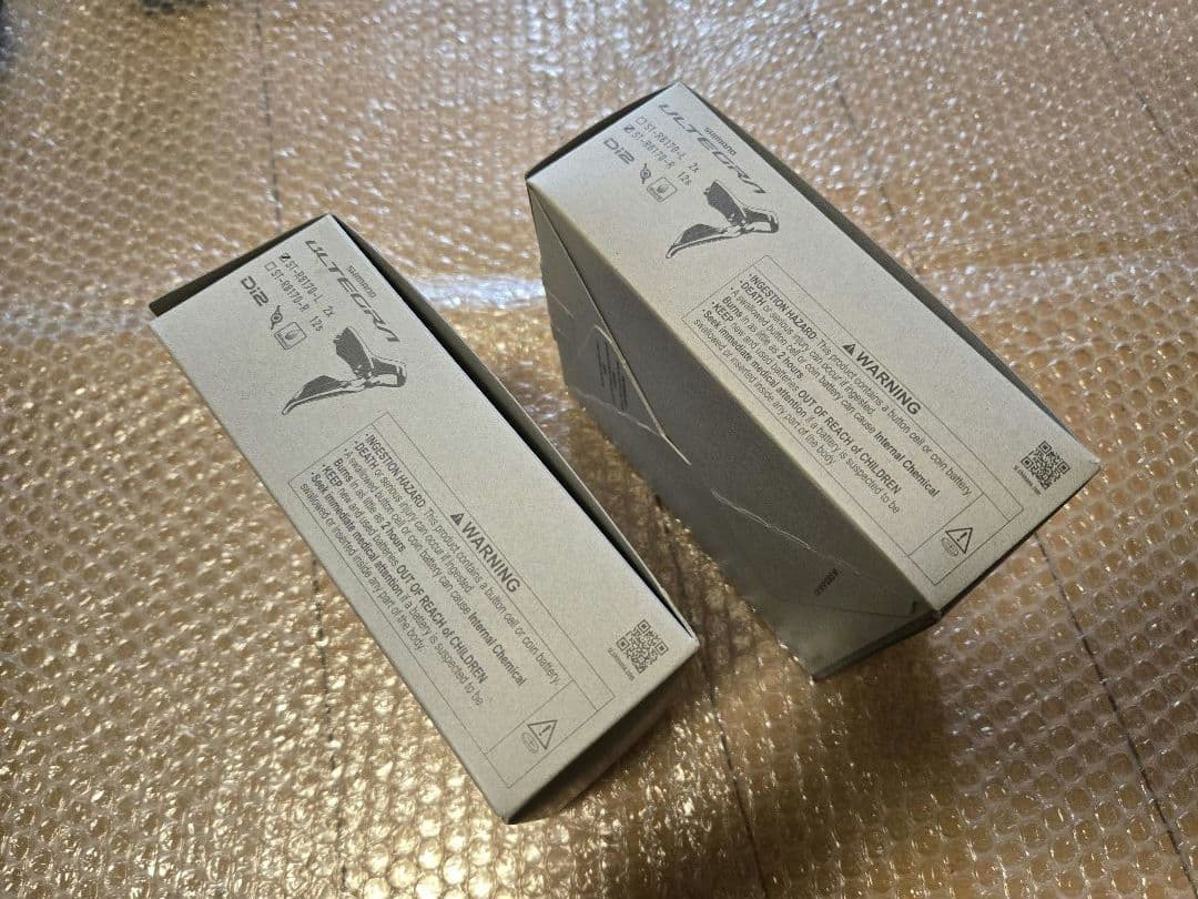 【未使用】 ST-R7170 Di2 STIレバー 左右セット 105