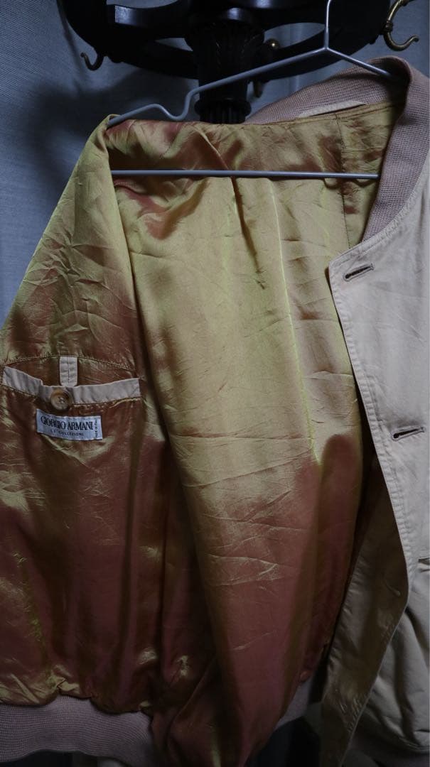 ジャケット・アウター Giorgio Armani Gabardine Bomber jacket