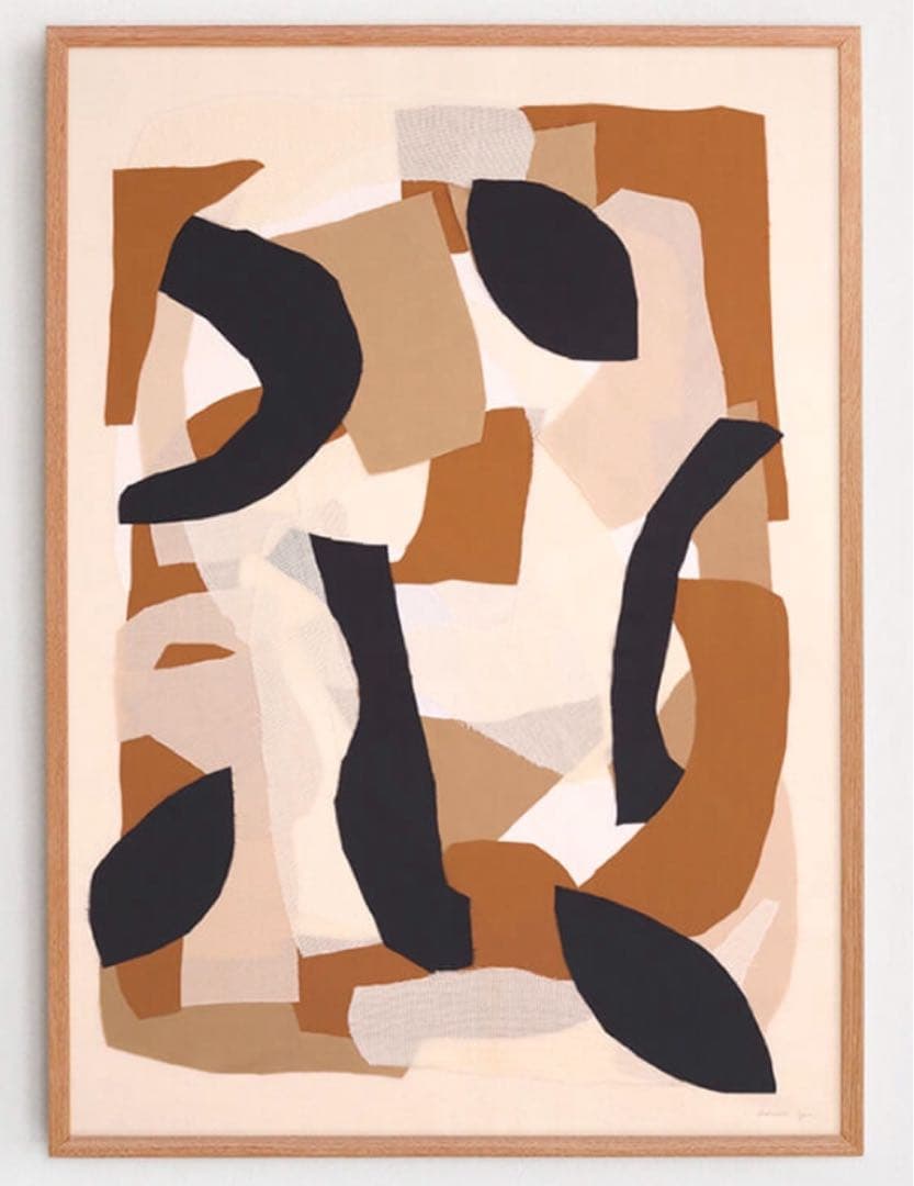 ATELIER CPH ポスター FRAGMENT ブラックフレーム付き