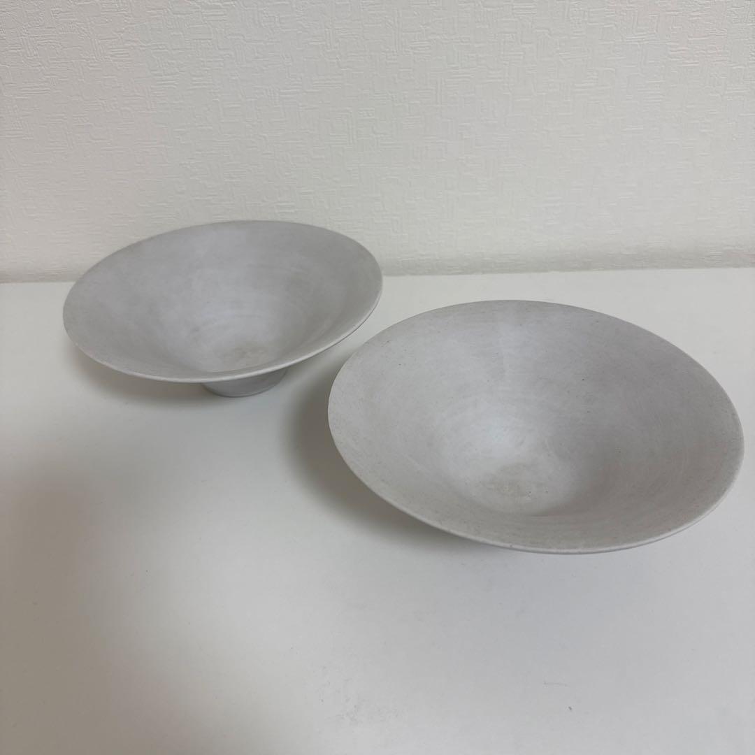 児玉修治　朝顔ボウル　カンヴァス　2点セット