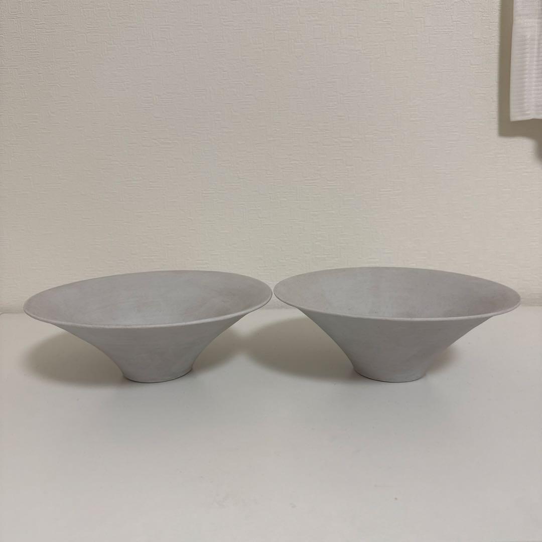 児玉修治　朝顔ボウル　カンヴァス　2点セット