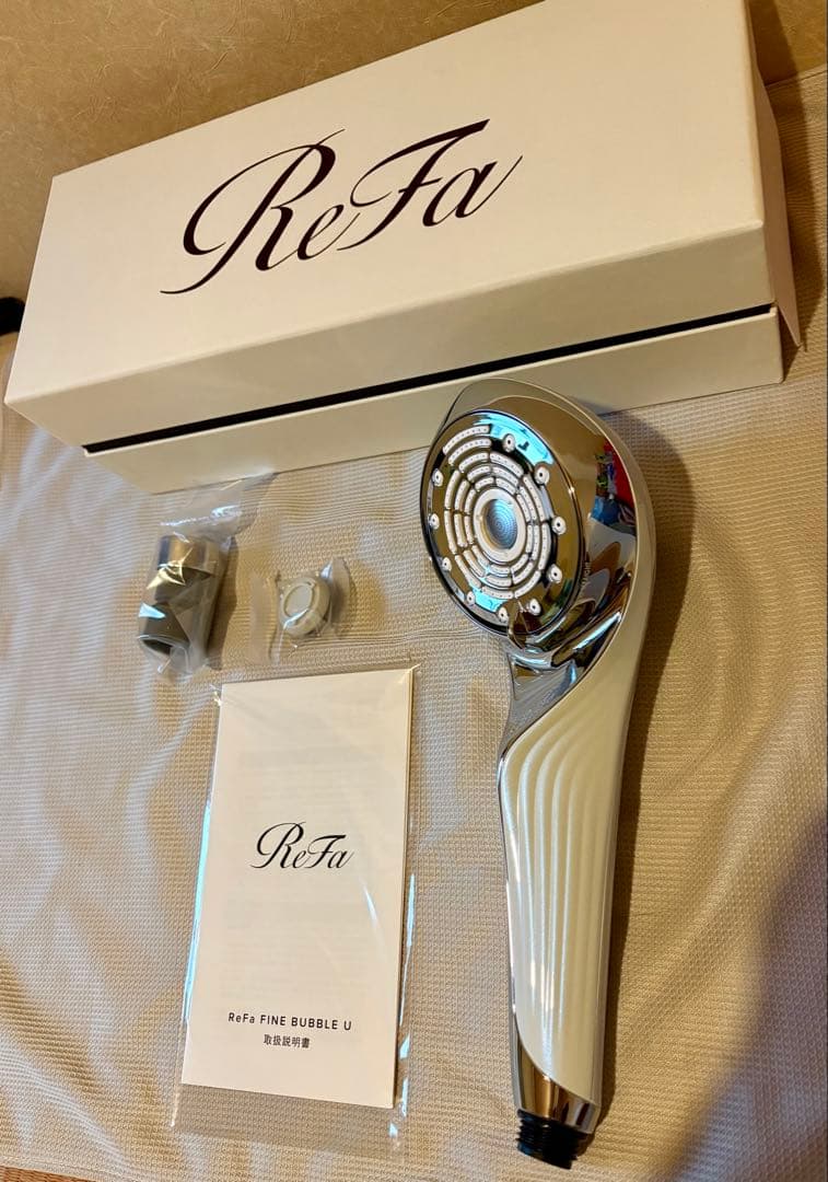 【新品】【正規品】ReFa FINE BUBBLE U シャワーヘッド　ホワイト