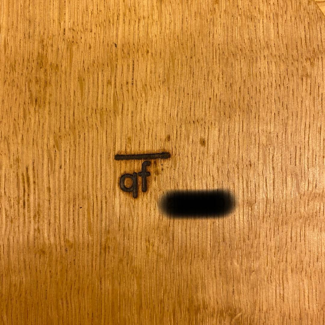 木製三角形ハンドメイドスツール