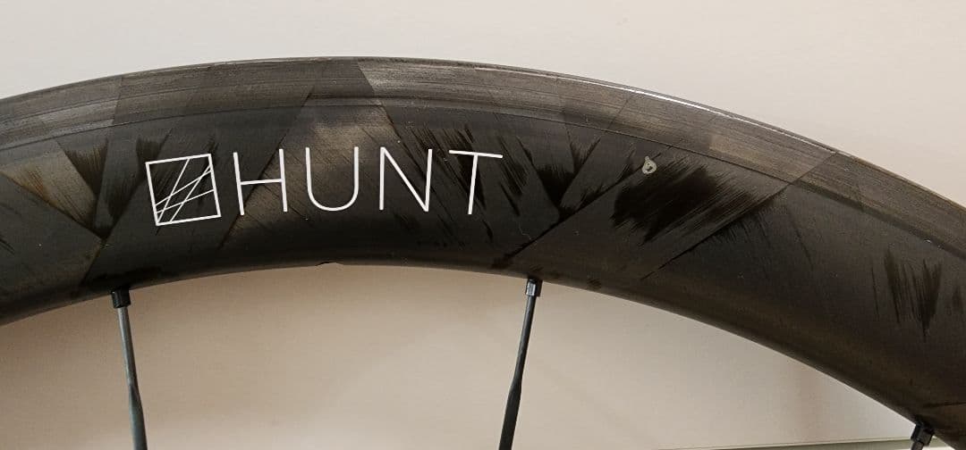 HUNT 50mm carbon spoke クリンチャーホイー