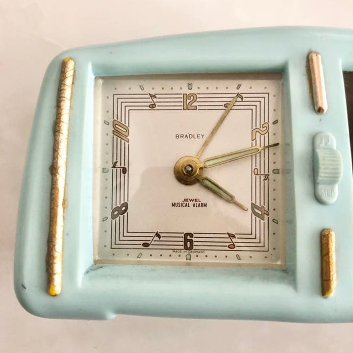 1950年代 ドイツ製 オルゴール付き バレリーナ 古時計 レア 希少 訳あり