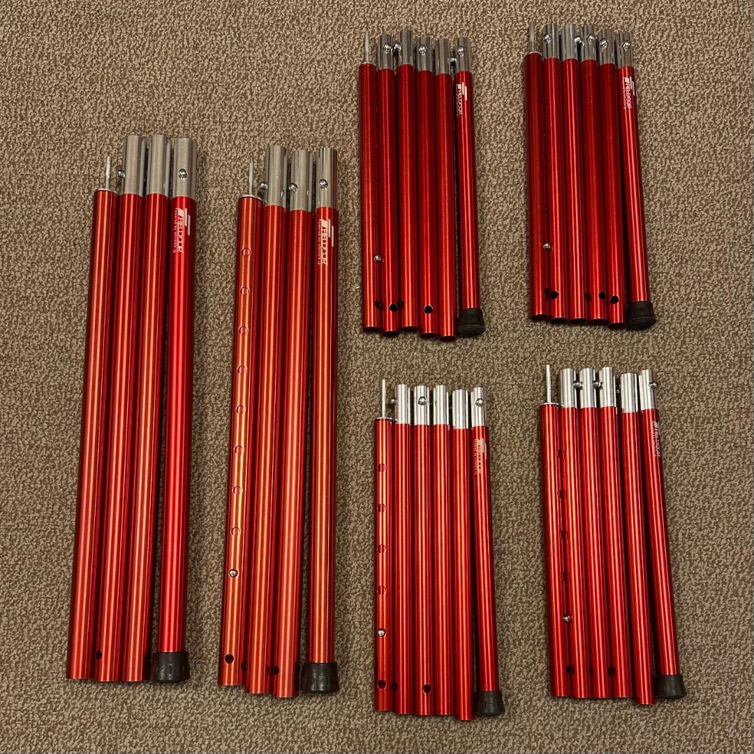 【美品】フィールドア φ32、φ24 ポールセット