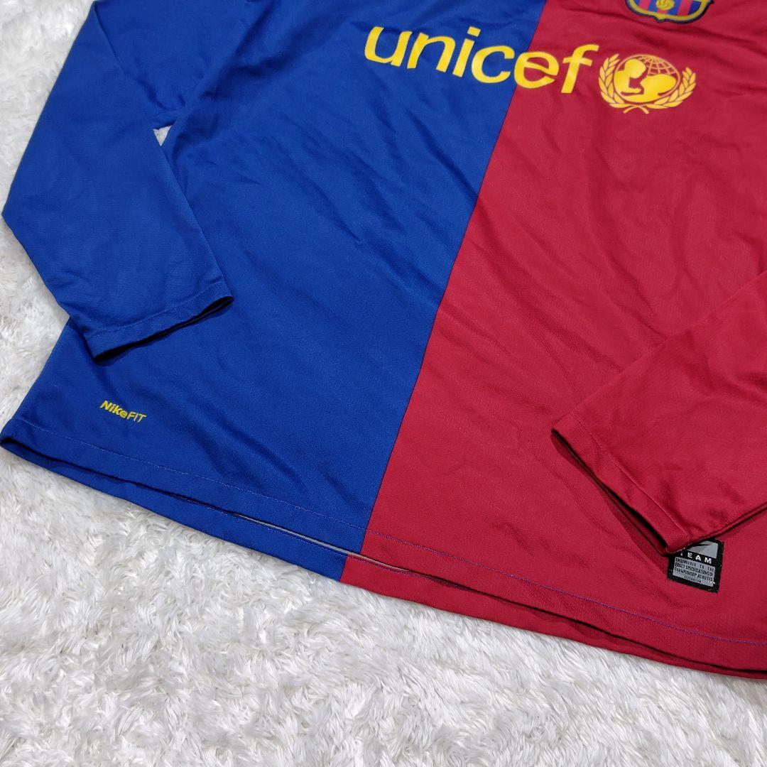 FCバルセロナ　08/09　長袖　ユニフォーム　　Ｓサイズ　NIKE