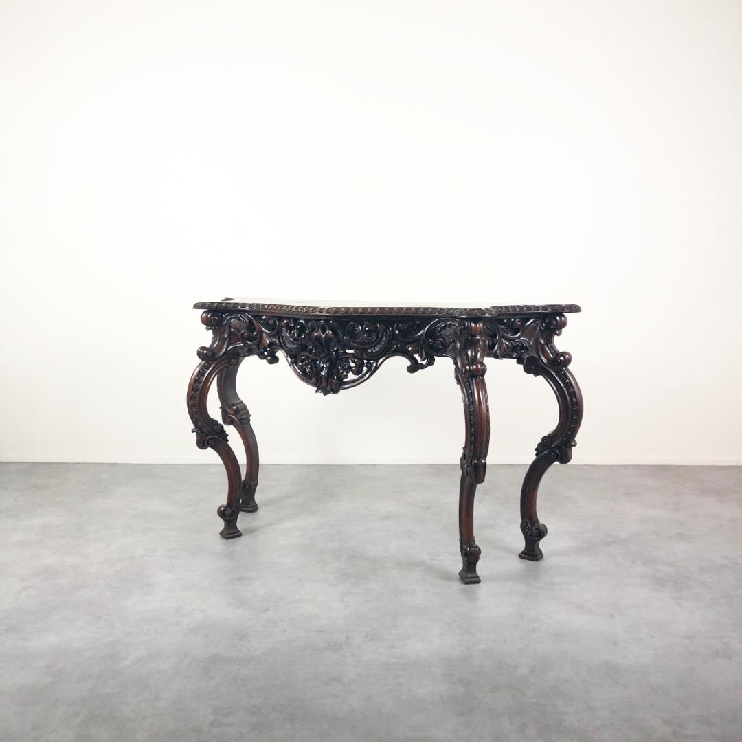 フレンチアンティーク　コンソールテーブル