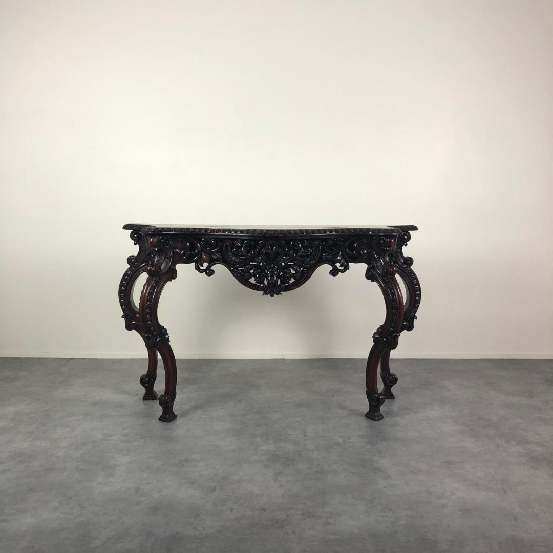 フレンチアンティーク　コンソールテーブル