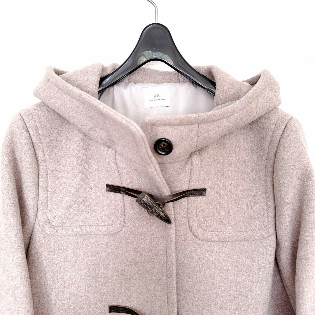 ★極美品★UNITED ARROWS ダッフルフードコート ベージュM