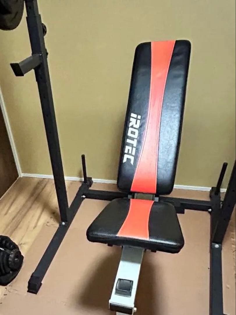 iROTEC インクラインベンチ　FIGHTINGROADウェイトプレートセット