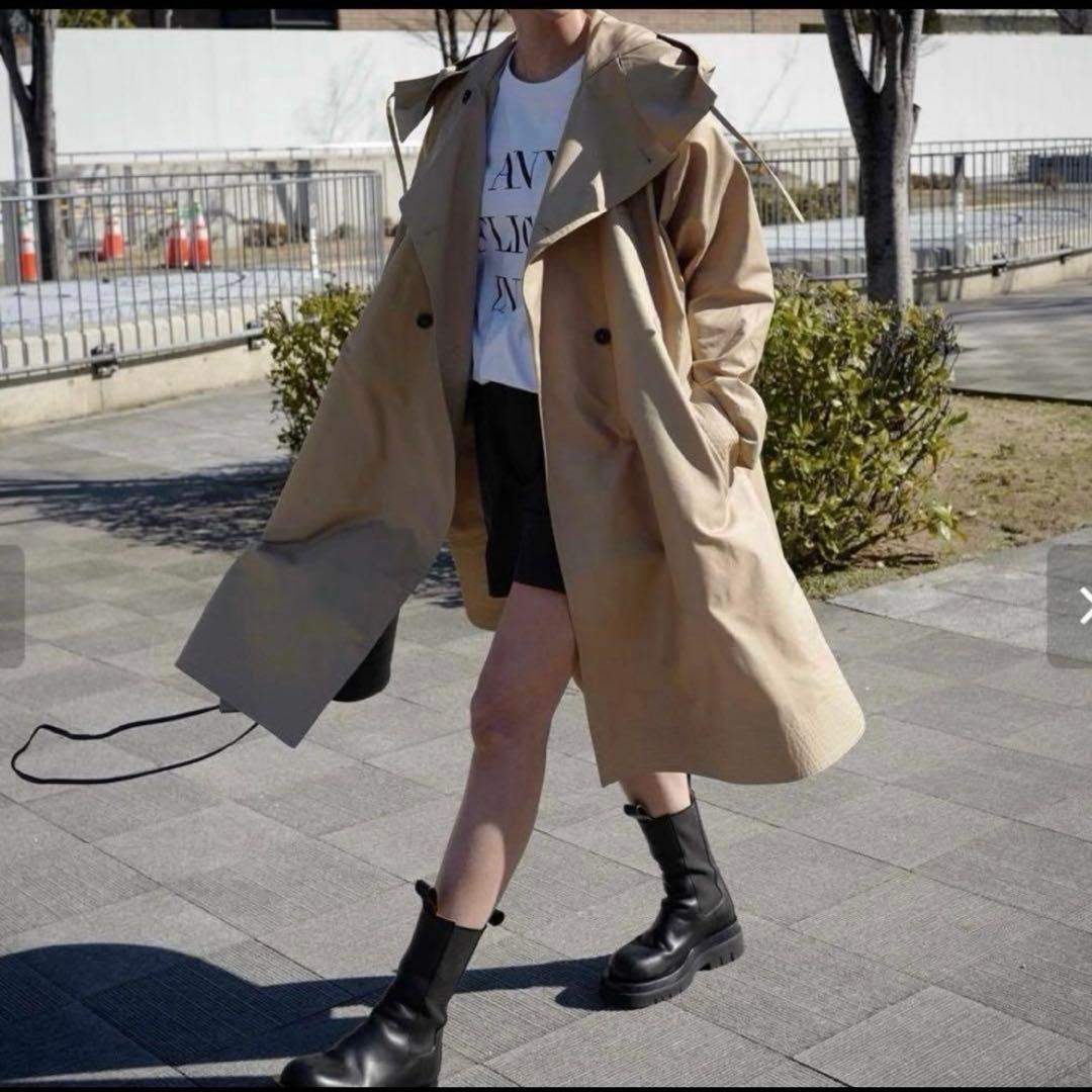 gypsohila フード付き トレンチコート　ジプソフィア ayako