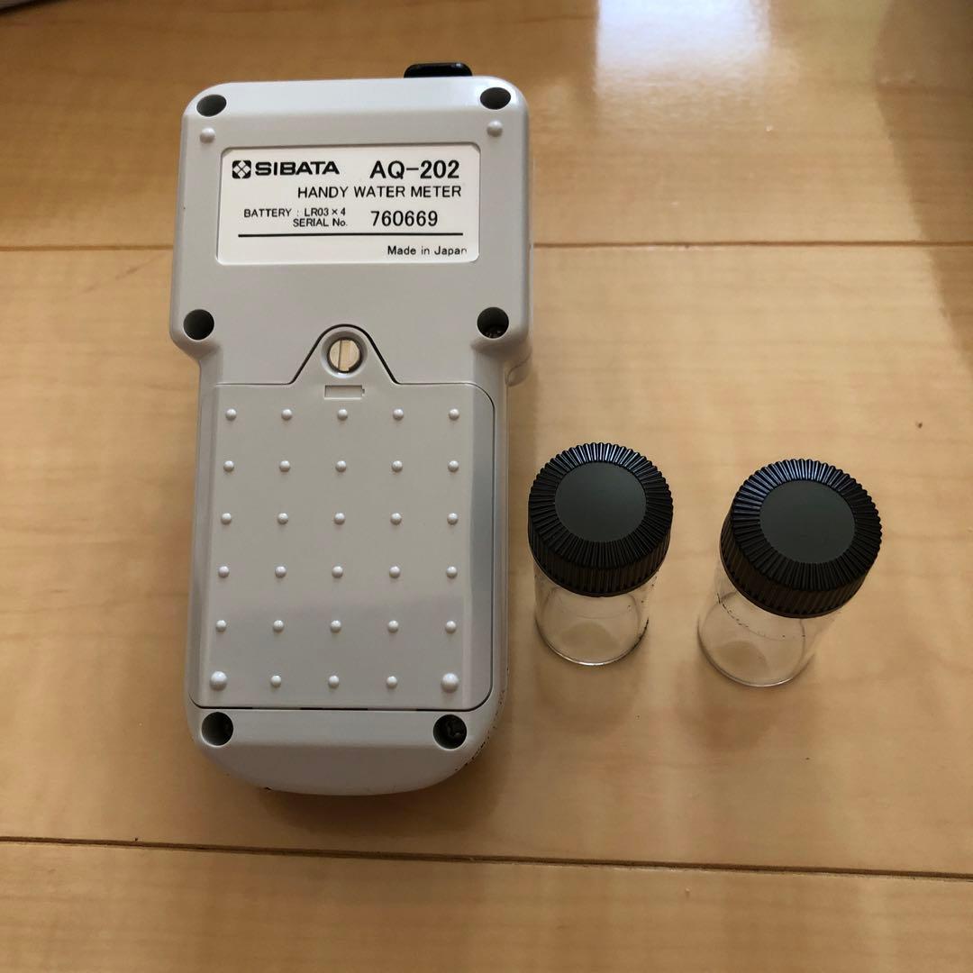 柴田科学　アクアブ　ハンディ水質計　残塩高濃度　AQ-202