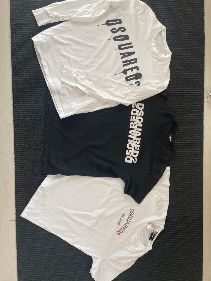 DSQUARED2 Tシャツ 3枚セット サイズS/M