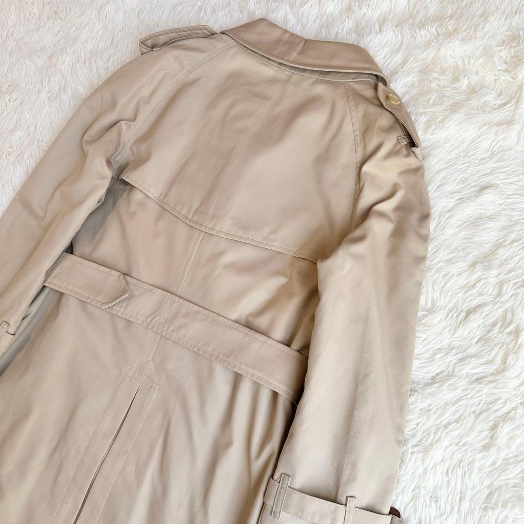 極美品 バーバリーズ トレンチコート ハニーベージュ ノバチェック ヴィンテージ