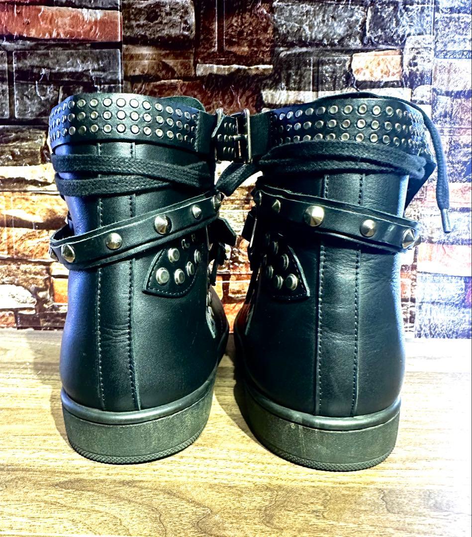 Saint Laurent 三連スタッズベルト スニーカー エディ期