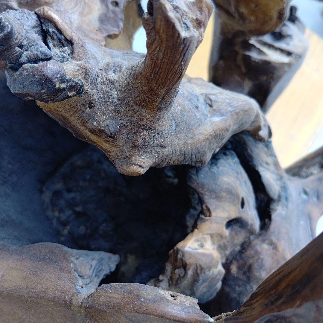 （未使用品）樹種不明　置物　インテリア　木　材木