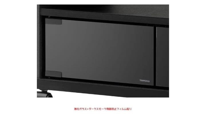 朝日木材加工 テレビ台 ホワイト キャスター付 AS-KAD980-W つ319