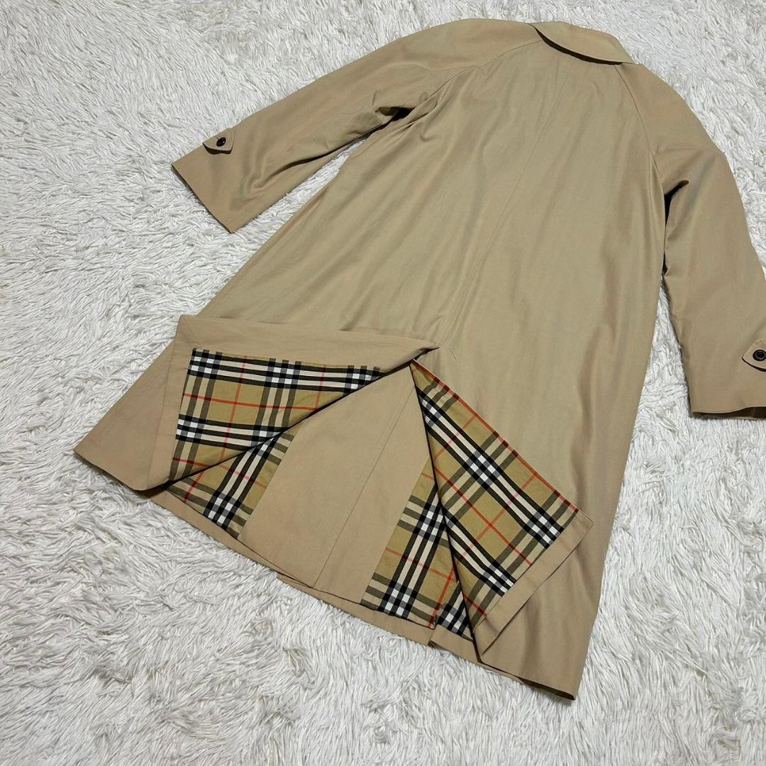 BURBERRY バーバリー ノバチェック アーカイブロゴ ステンカラーコート