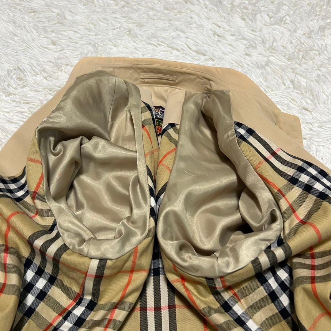 BURBERRY バーバリー ノバチェック アーカイブロゴ ステンカラーコート