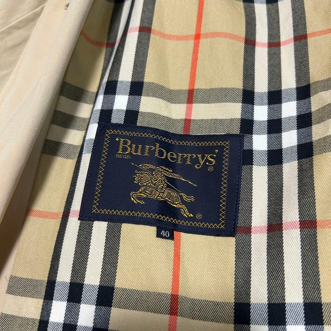 BURBERRY バーバリー ノバチェック アーカイブロゴ ステンカラーコート