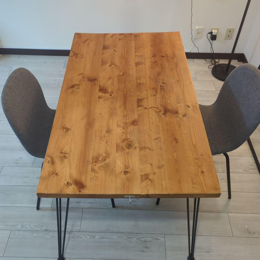 【3/12まで直接受け渡し限定】LOWYA ダイニングテーブル 幅120cm