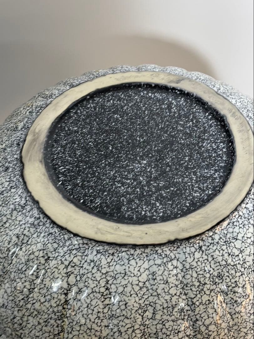 石調オーナメント 全長77cm 内径32.5cm 花台 フラワーベース