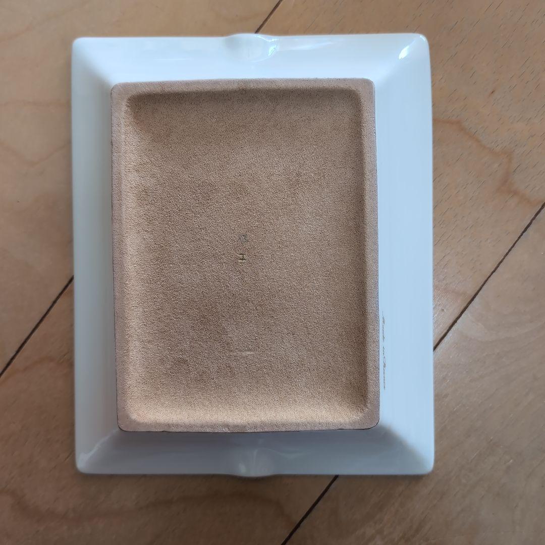 未使用品 HERMES エルメス 陶器 灰皿 アッシュトレイ