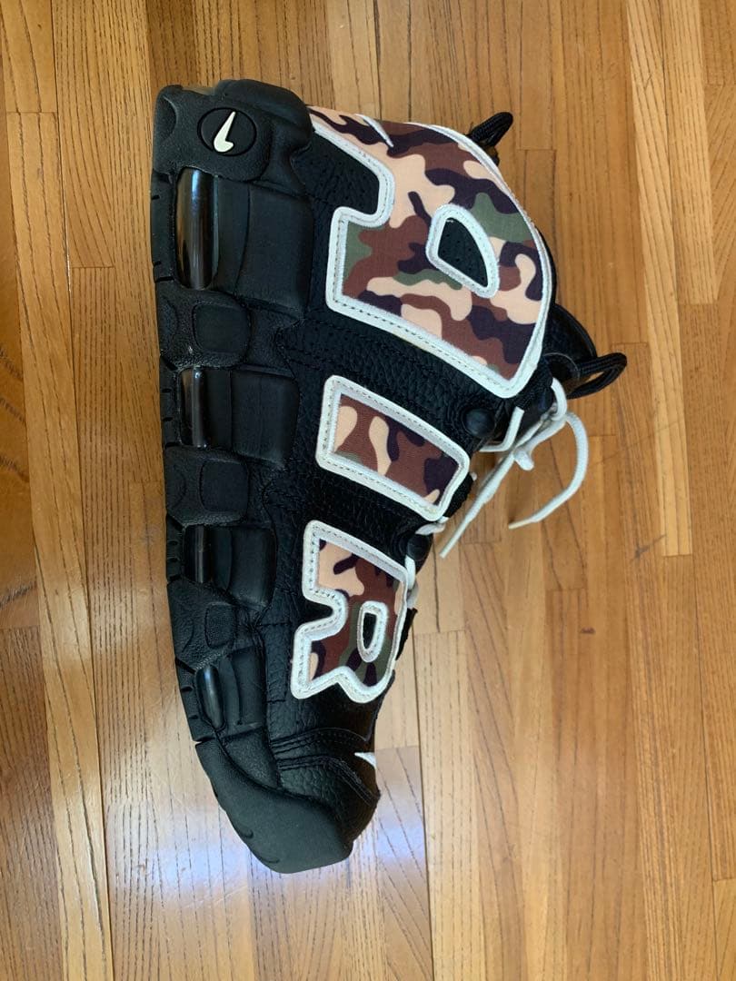 Nike ナイキ エア モア アップテンポ　ブラックカモ