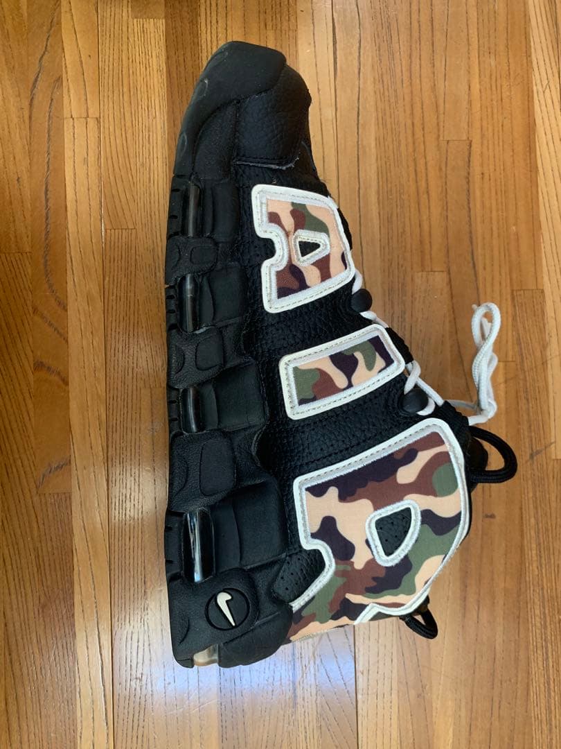 Nike ナイキ エア モア アップテンポ　ブラックカモ