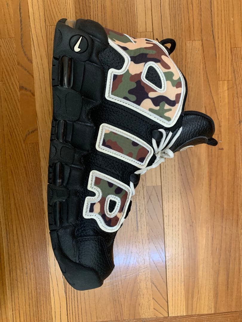 Nike ナイキ エア モア アップテンポ　ブラックカモ
