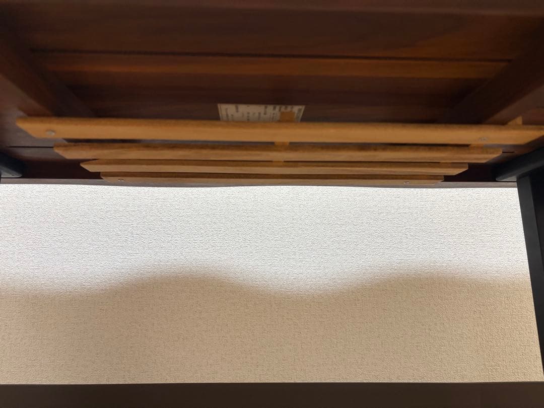 天然木　ローテーブル