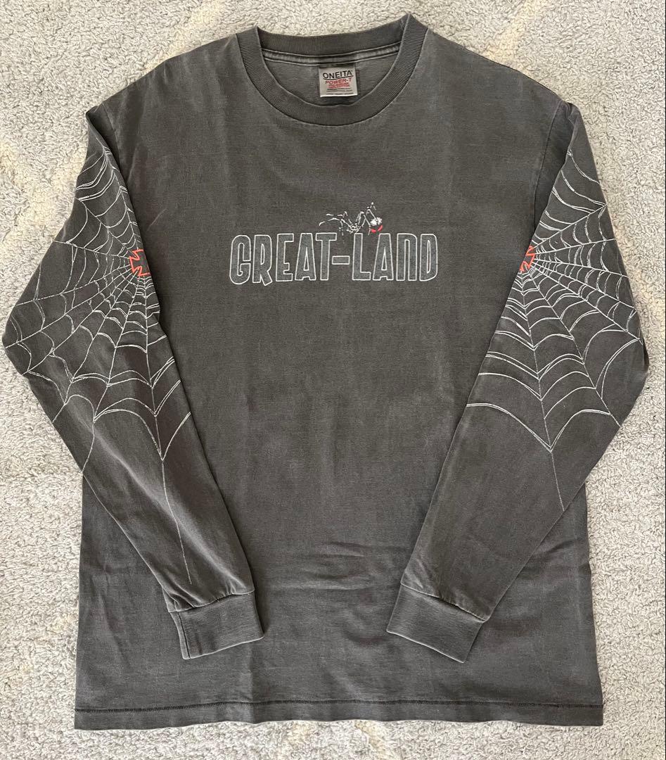 トップス greatLAnd ORIGINAL SPIDER ONEITA 10YEARS