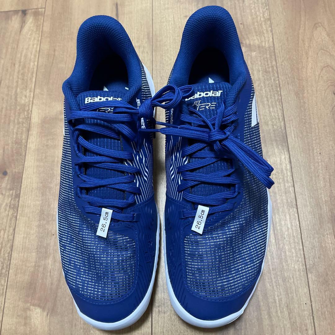 新品未使用品 バボラJET TERE2 オムニクレー用テニスシューズ26.5cm