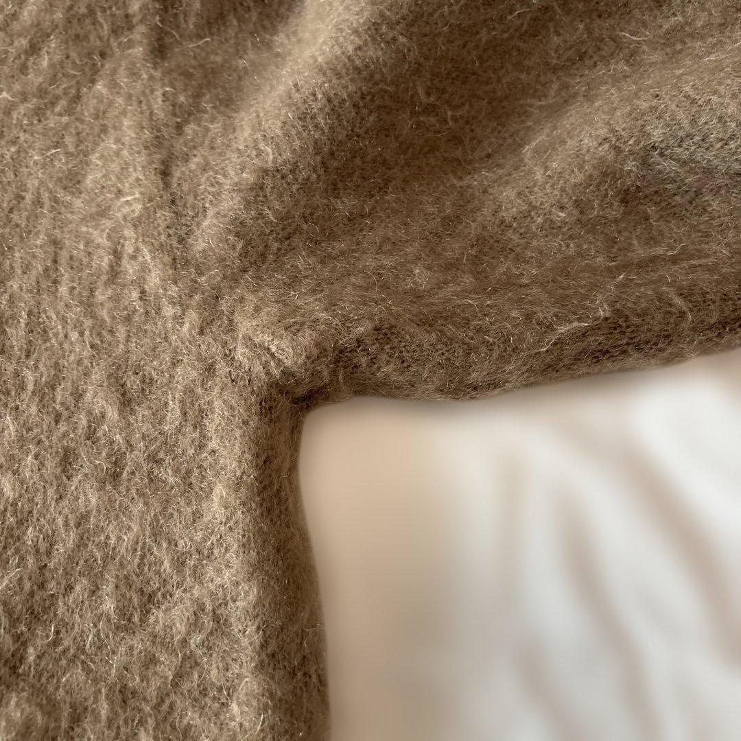 美品ニードルス　モヘアカーディガン　ブラウン　M BSHOP別注